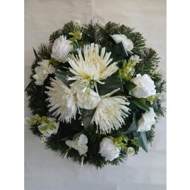 Koszorú örökvirágokból