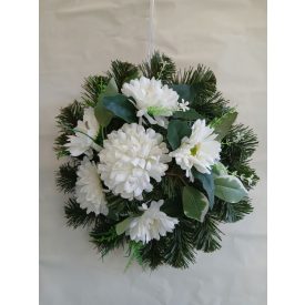 Koszorú örökvirágokból